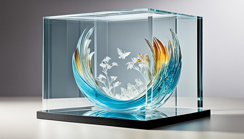 3D Glasfoto