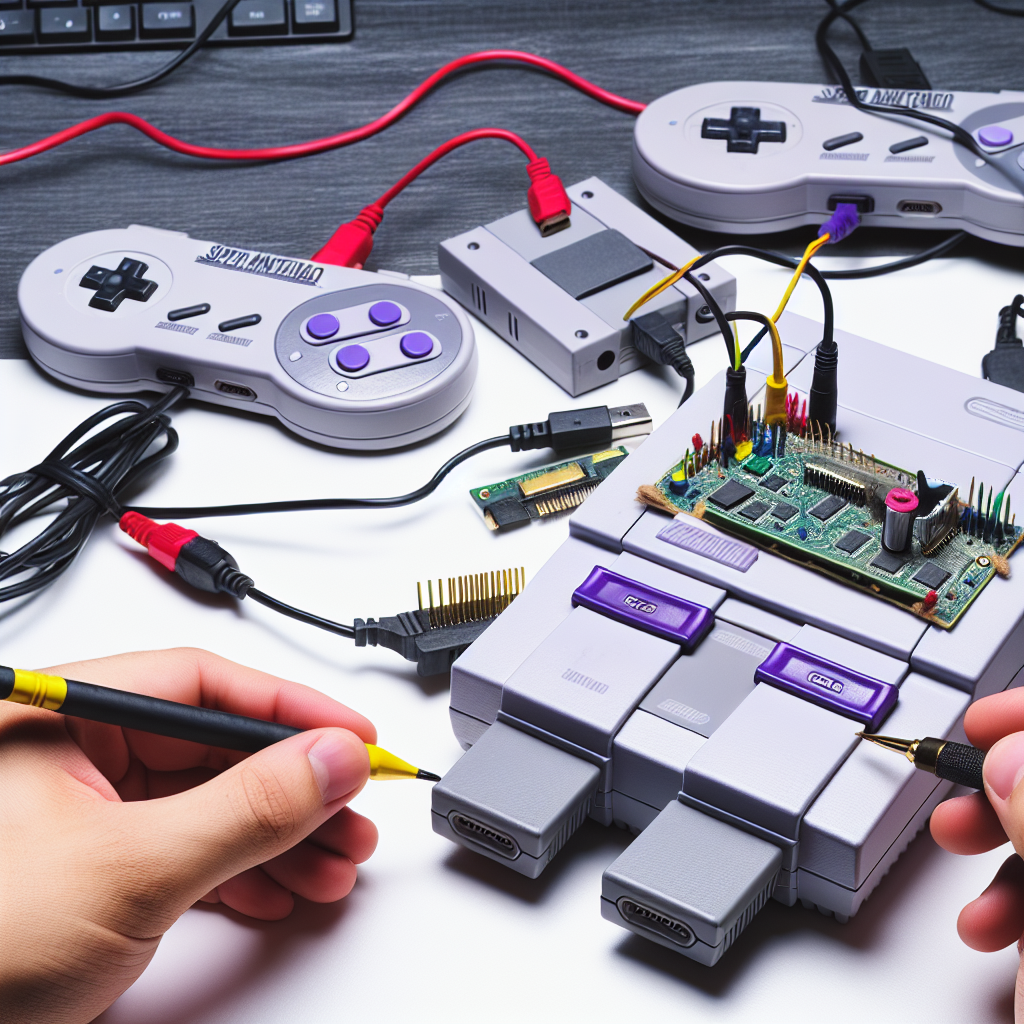 HEIMWERKEN: DIY-Mod für Super Nintendo löst 30 Jahre altes Problem.