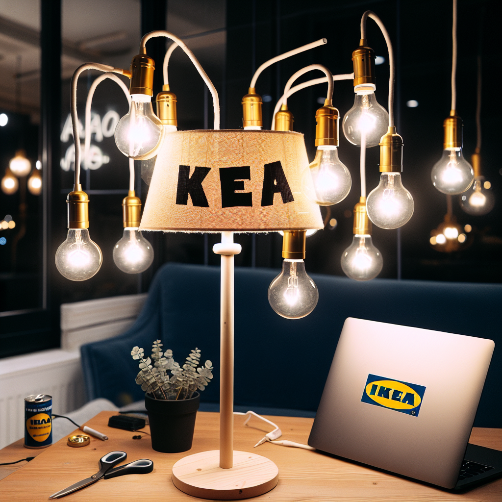 Ikea-Hack: Die Leuchte aus diesem DIY wirkt wie eine teure Designerlampe - desired.de