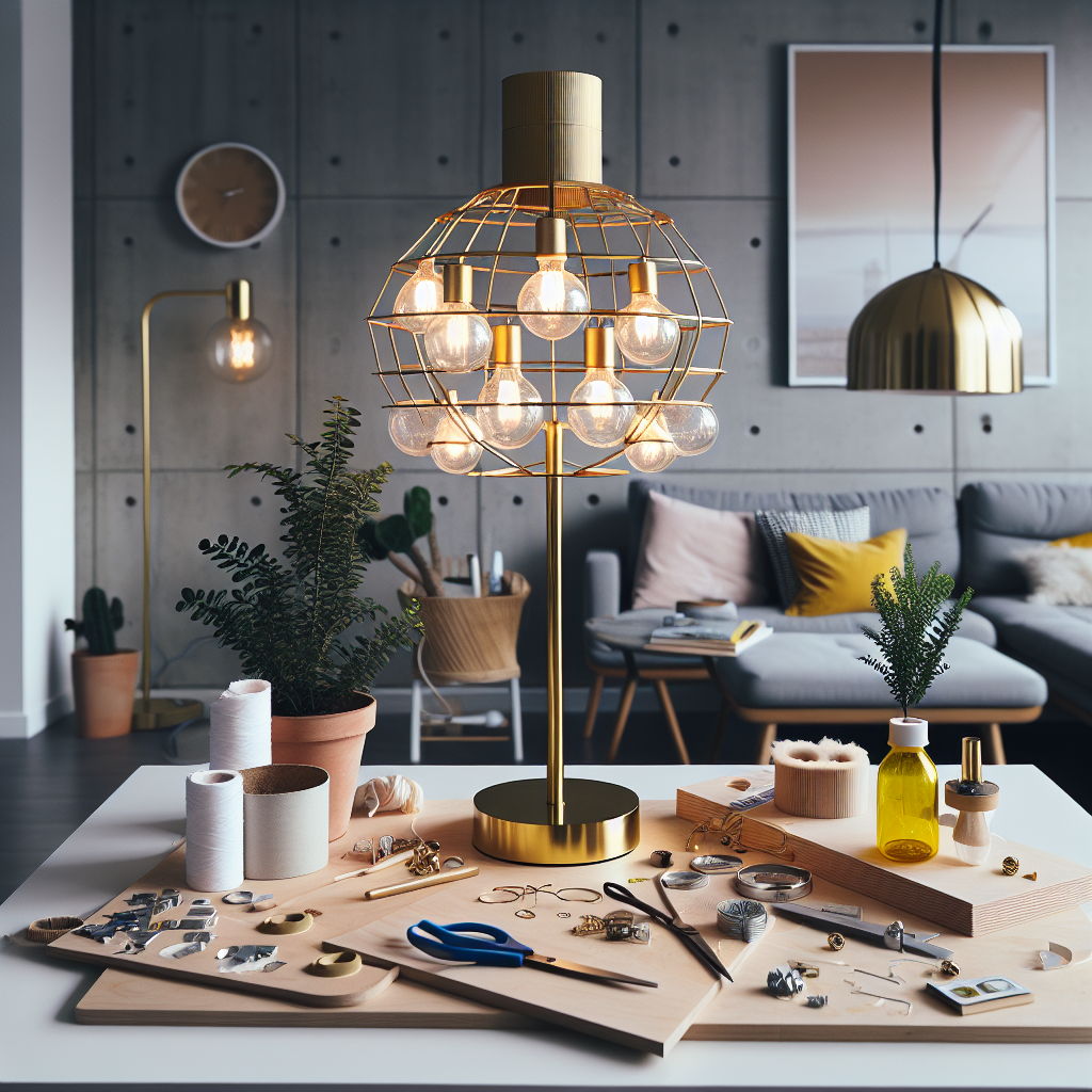 Ikea-Hack: Die Leuchte aus diesem DIY wirkt wie eine teure Designerlampe - desired.de