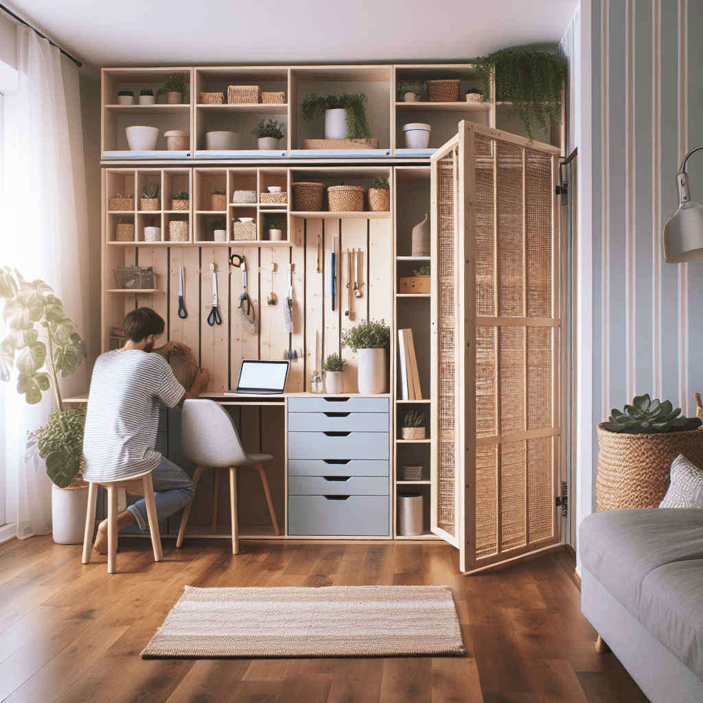 Ikea-DIY: Dieses Makeover peppt Kallax mit einer Schiebetür auf - desired.de