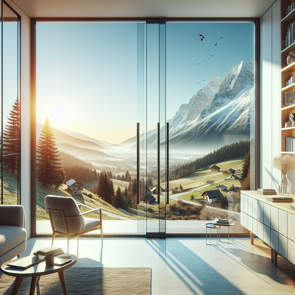 glasschiebetür komplettset