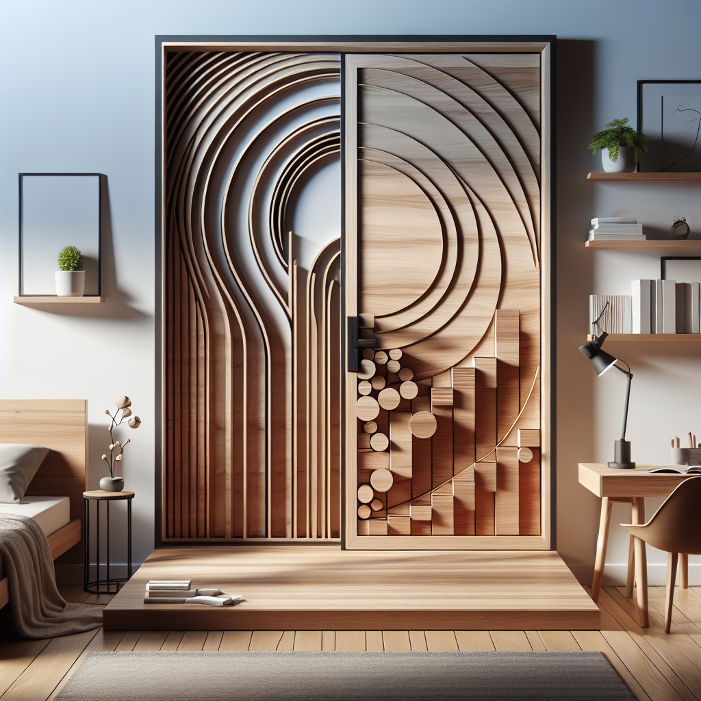 schiebetuer holz