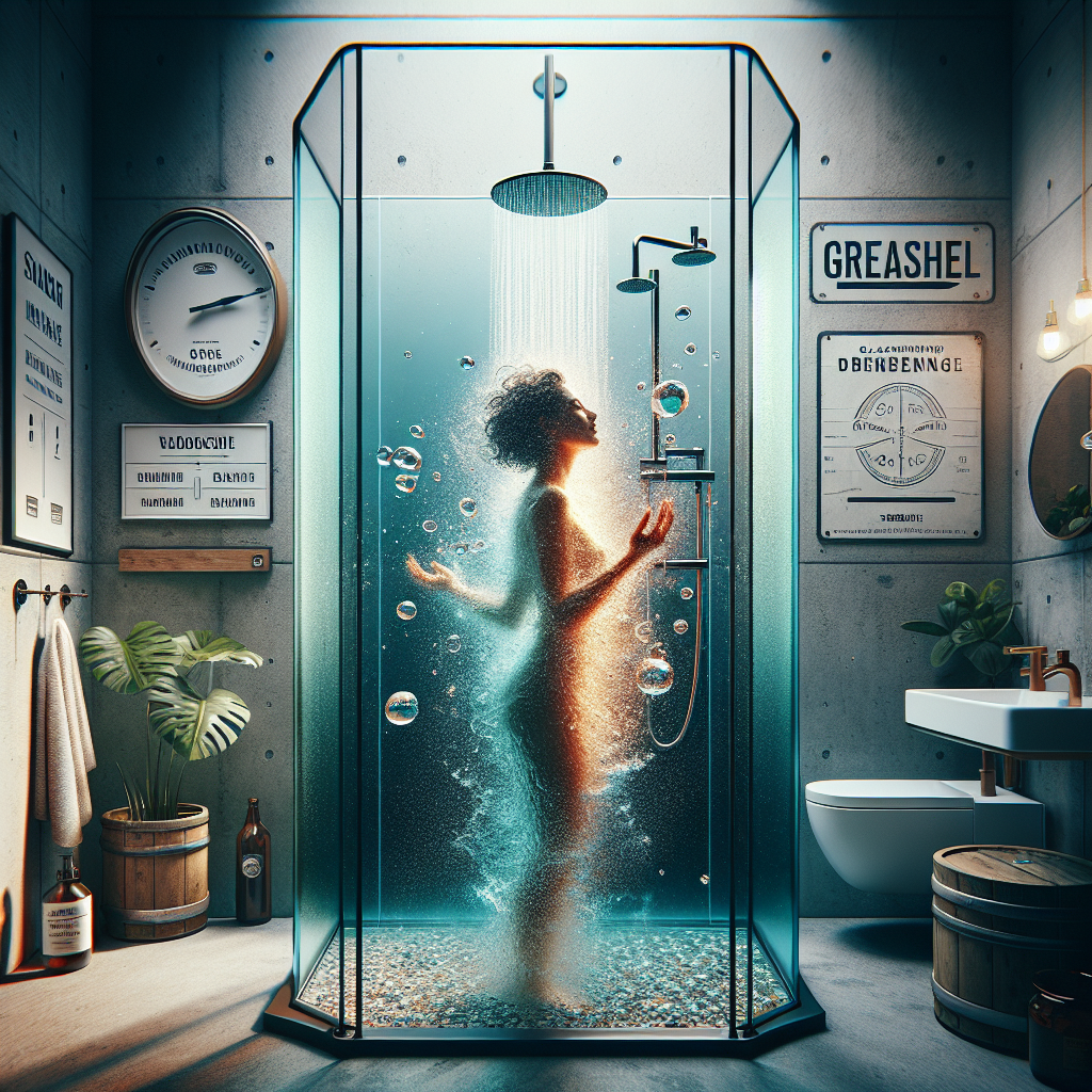 glasabtrennung dusche