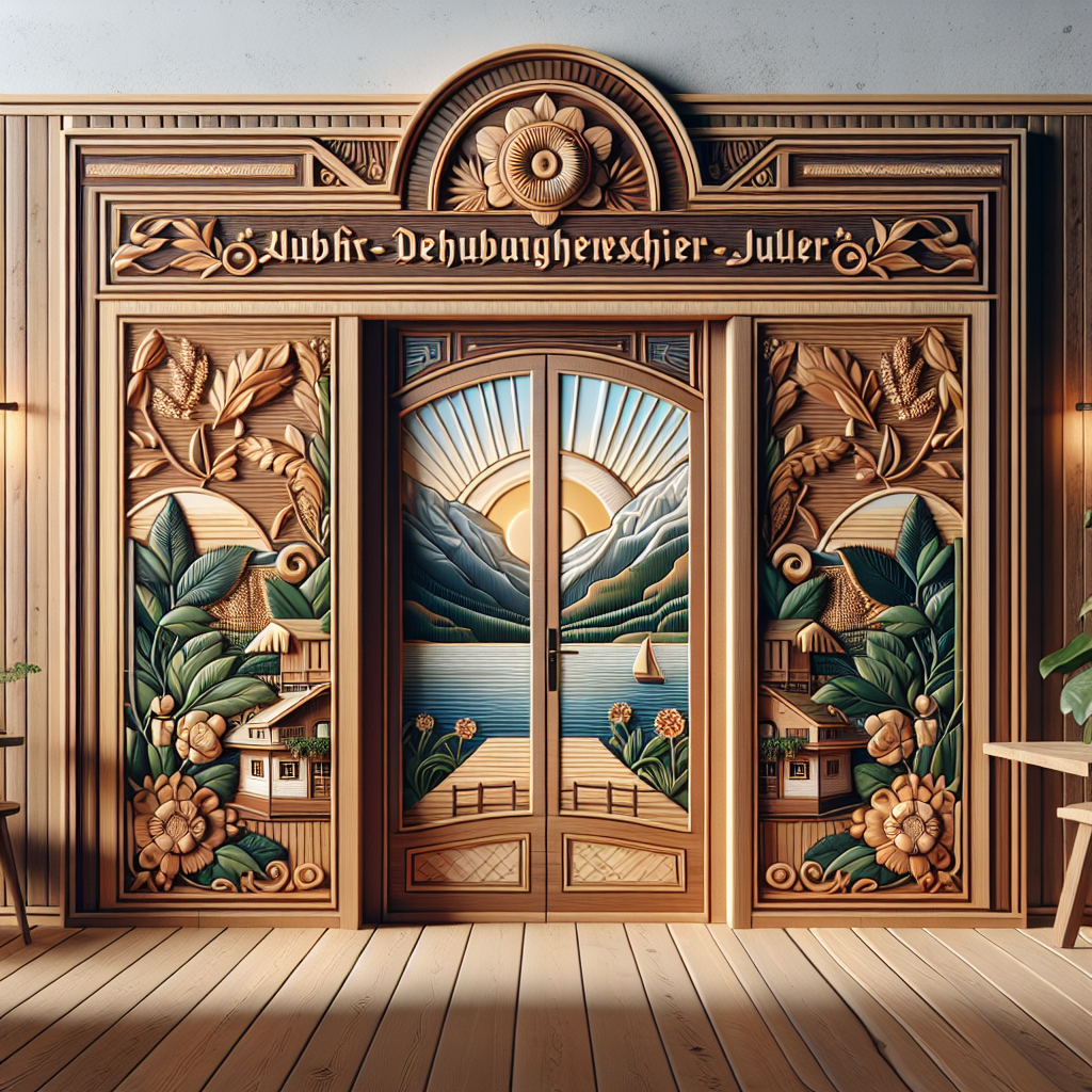 schiebetür holz vintage