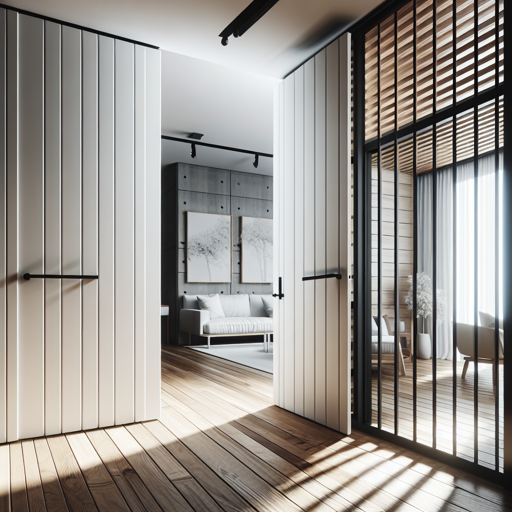 Schiebetüren aus Holz Weiß: Stilvolles Design für dein Zuhause
