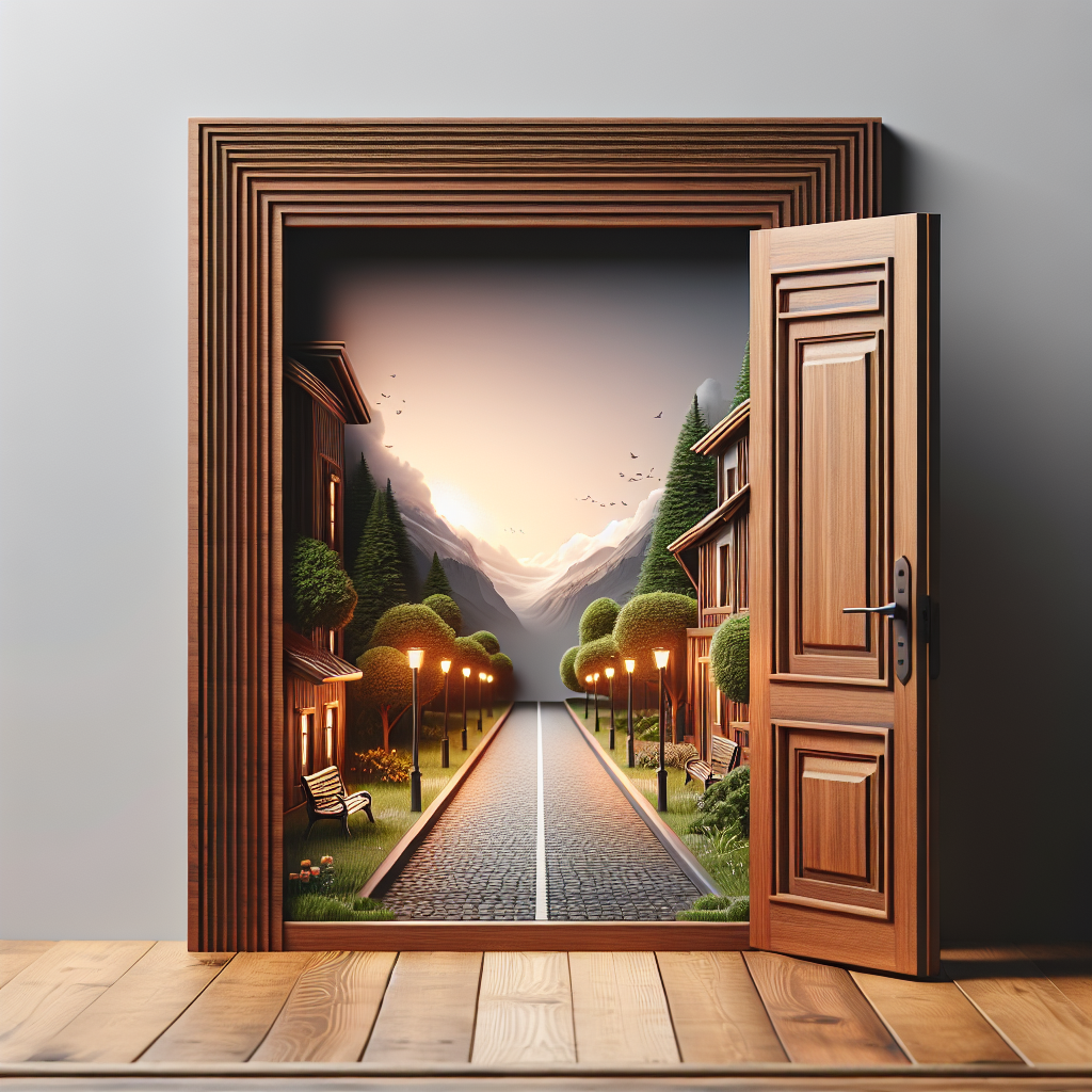 pendeltür holz