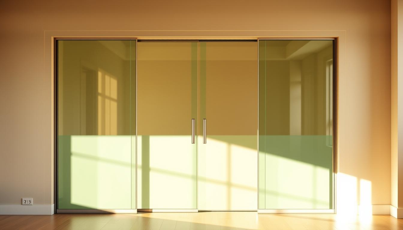 glasschiebetür