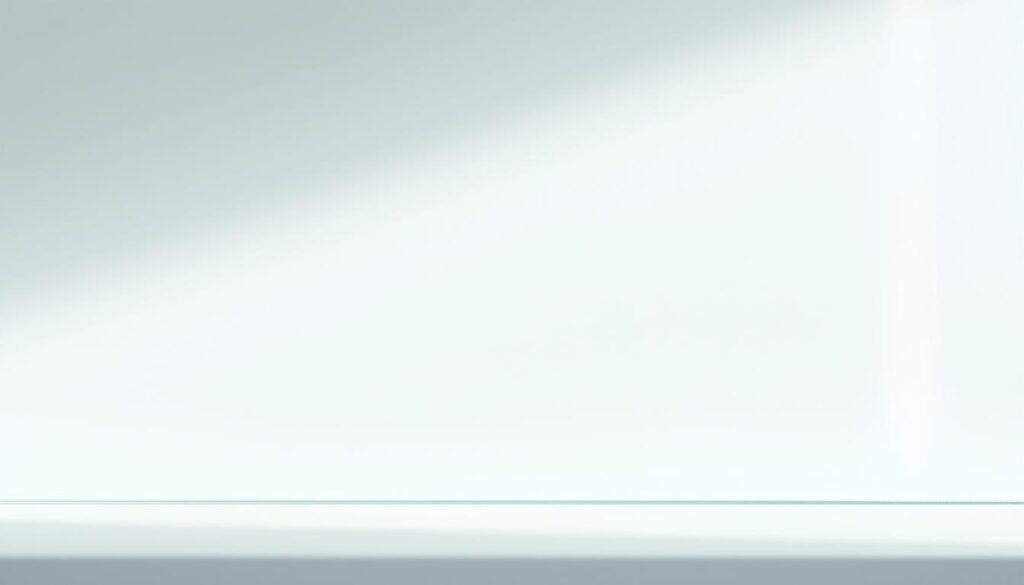 A high-quality, photorealistic image of a material glass sample, captured in natural lighting. The glass surface glistens with subtle reflections, revealing its smooth, uniform texture. The material appears durable yet elegant, with a sleek, modern aesthetic. The glass is positioned against a simple, minimalist background, allowing its intrinsic beauty to be the focal point. The lighting is soft and diffused, creating a warm, inviting atmosphere that showcases the material's depth and clarity. The overall composition is balanced and visually appealing, highlighting the versatility and design potential of this material for kitchen backsplashes or other architectural applications.