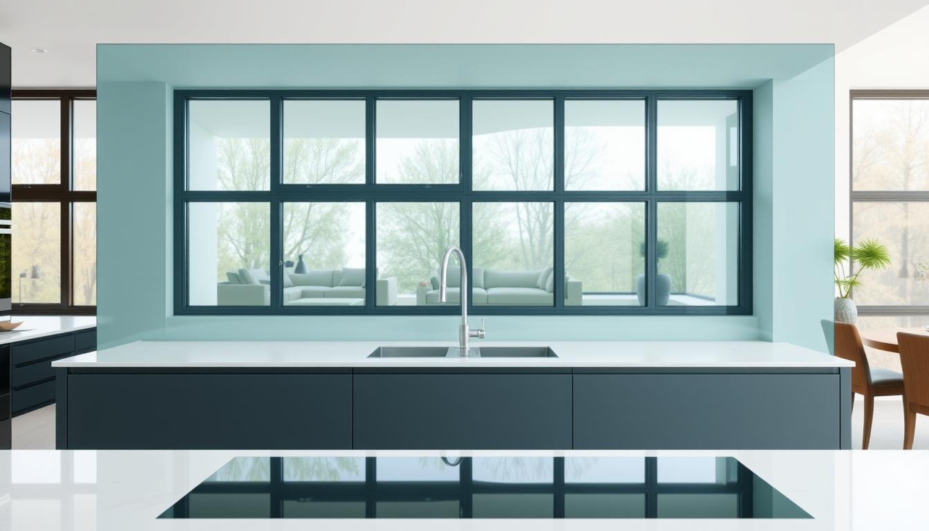 glas küche spritzschutz