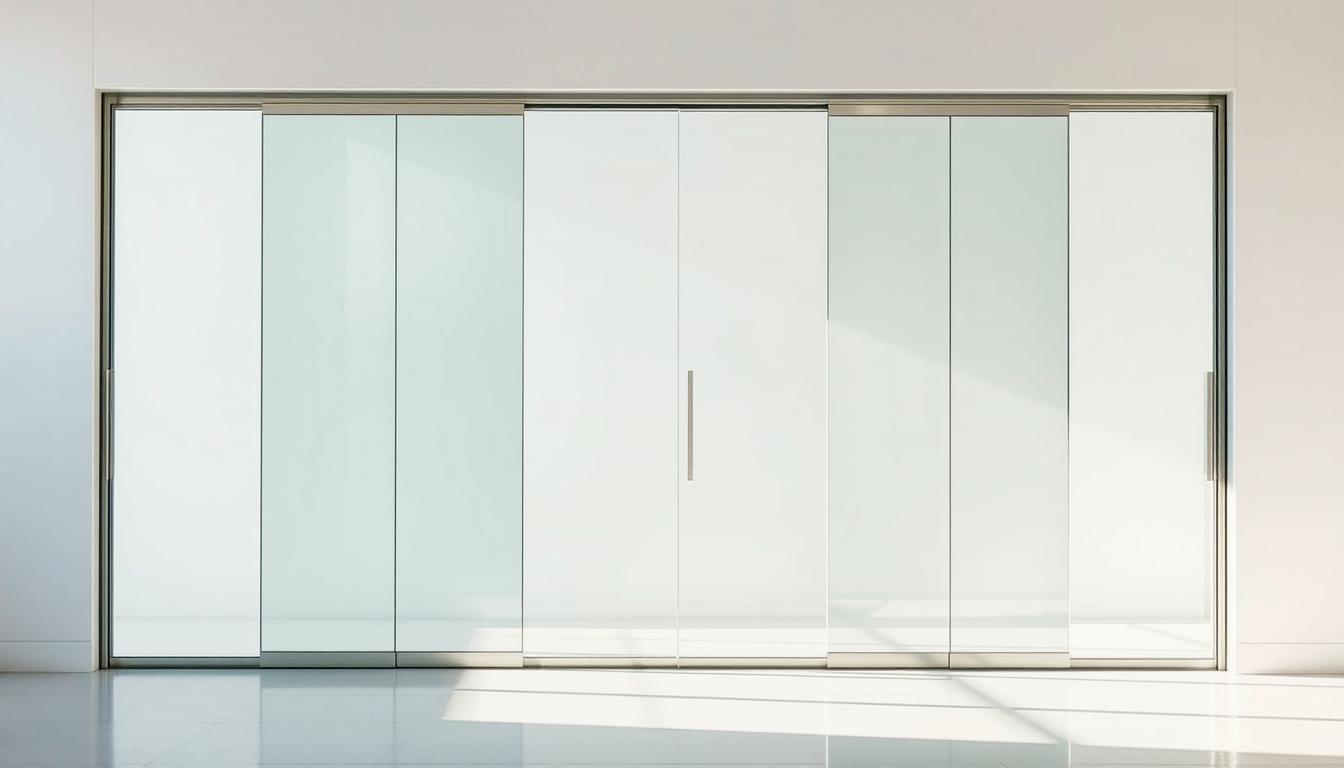 schiebetür aus glas