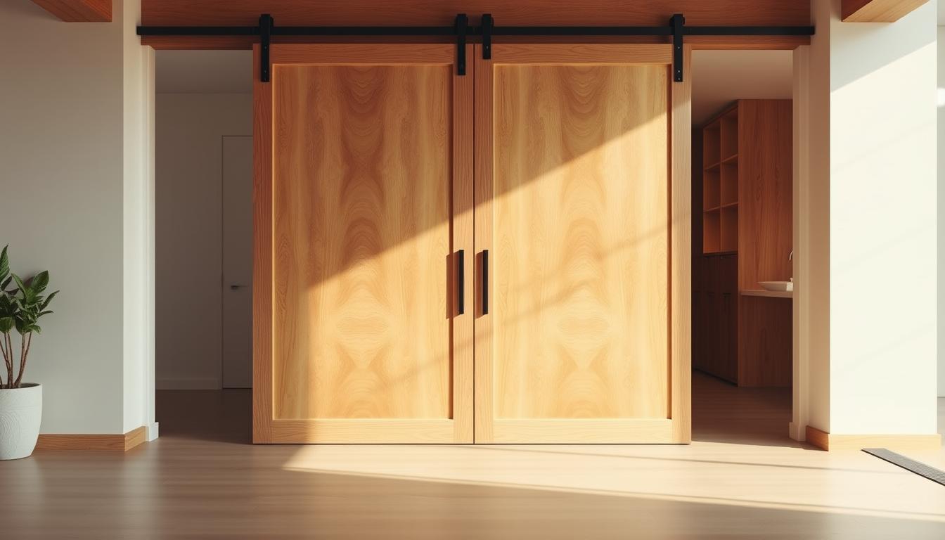 schiebetür aus holz