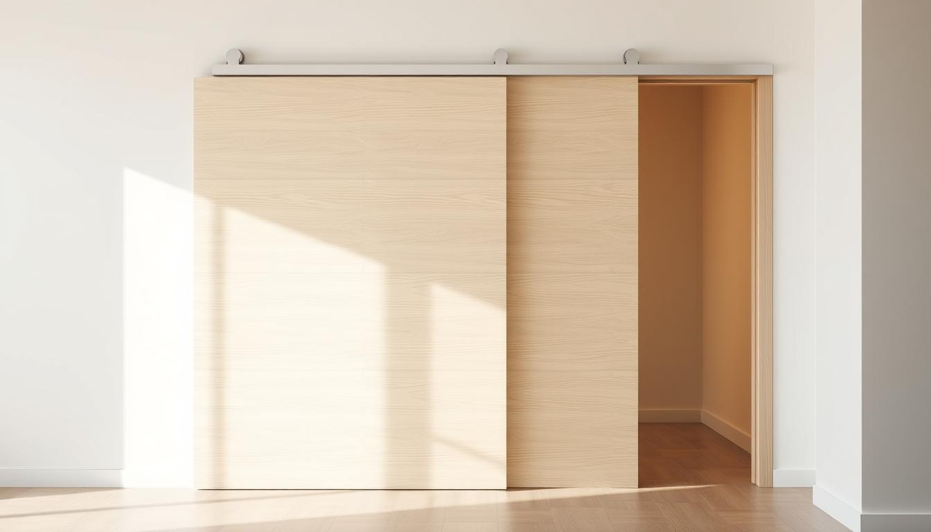 schiebetür weiß holz