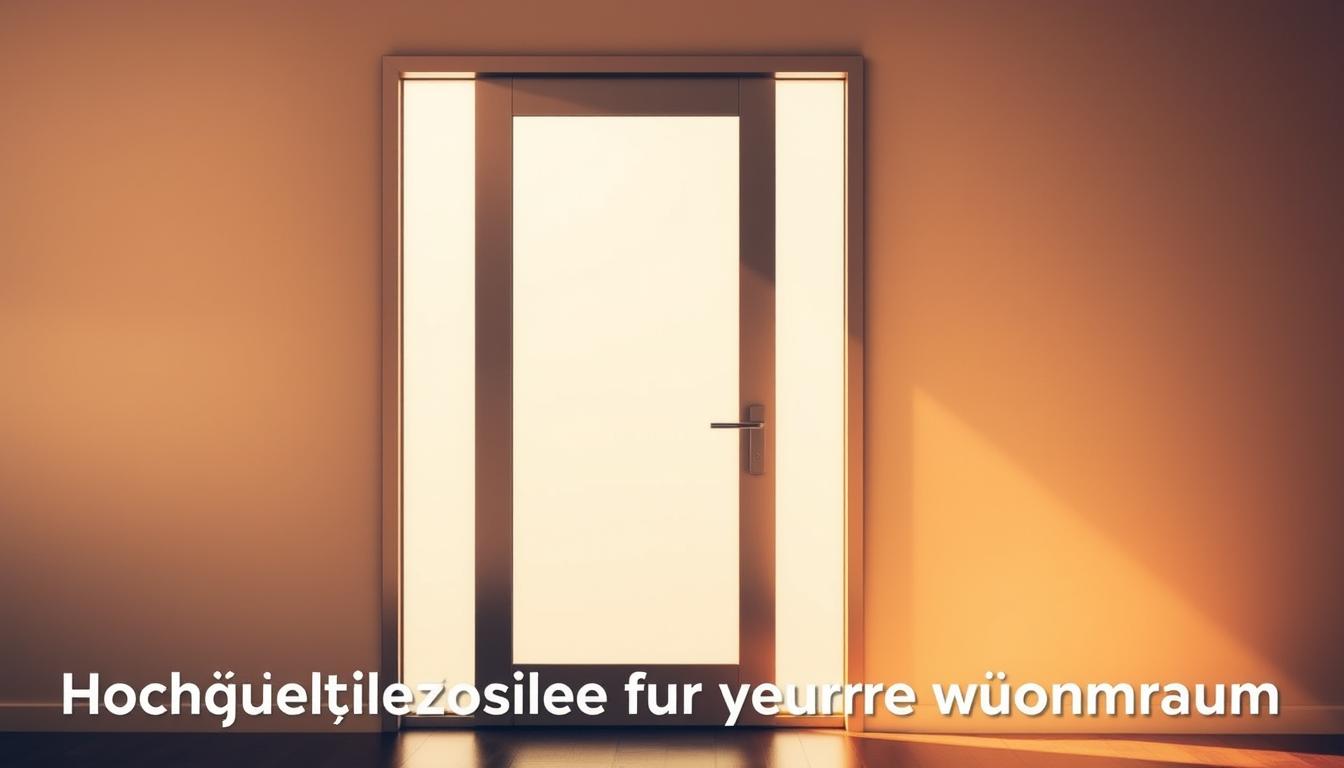 zimmertür mit glas