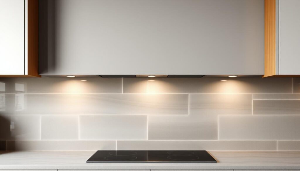 A sophisticated, minimalist kitchen backsplash in a variety of muted, earthy tones. Subtle gradients of warm grays, cool charcoals, and soft beiges flow across the surface, creating a sense of depth and texture. The backsplash is illuminated by soft, even lighting that highlights the natural variations in the material, be it glass, ceramic, or stone. The overall effect is one of understated elegance, allowing the backsplash to serve as a neutral backdrop that complements the other design elements in the kitchen. A balanced, harmonious composition that exudes a calm, refined aesthetic. A sophisticated, minimalist kitchen backsplash in a variety of muted, earthy tones. Subtle gradients of warm grays, cool charcoals, and soft beiges flow across the surface, creating a sense of depth and texture. The backsplash is illuminated by soft, even lighting that highlights the natural variations in the material, be it glass, ceramic, or stone. The overall effect is one of understated elegance, allowing the backsplash to serve as a neutral backdrop that complements the other design elements in the kitchen. A balanced, harmonious composition that exudes a calm, refined aesthetic.