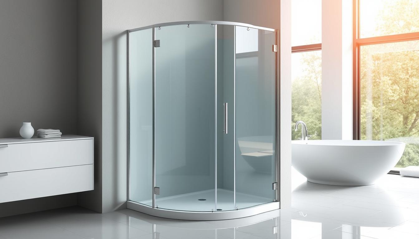 Individuelle Duschabtrennung Kunststoff - Beratung unter 05731 /7421999 dusche maße