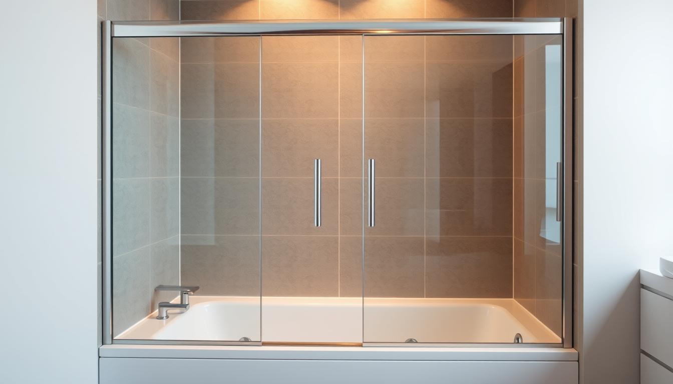 Faltbare Duschwand für Ihre Badewanne - Glastürhop24 duschwand faltbar