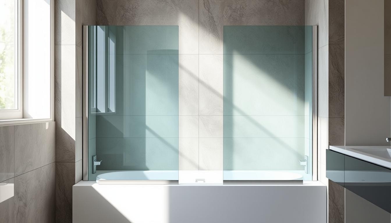 duschwand über eck für badewanne