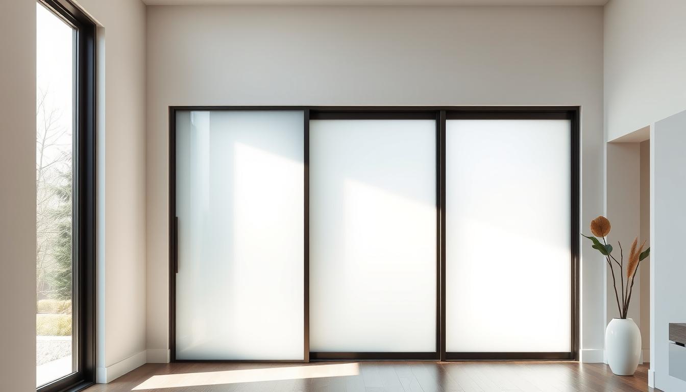 milchglas schiebetür