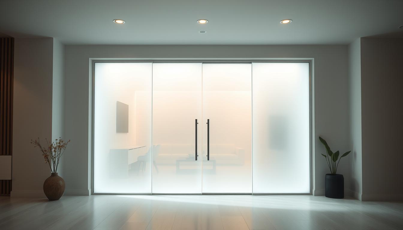 Schiebetür aus Milchglas - Elegante Lösungen für Ihr Zuhause schiebetür milchglas