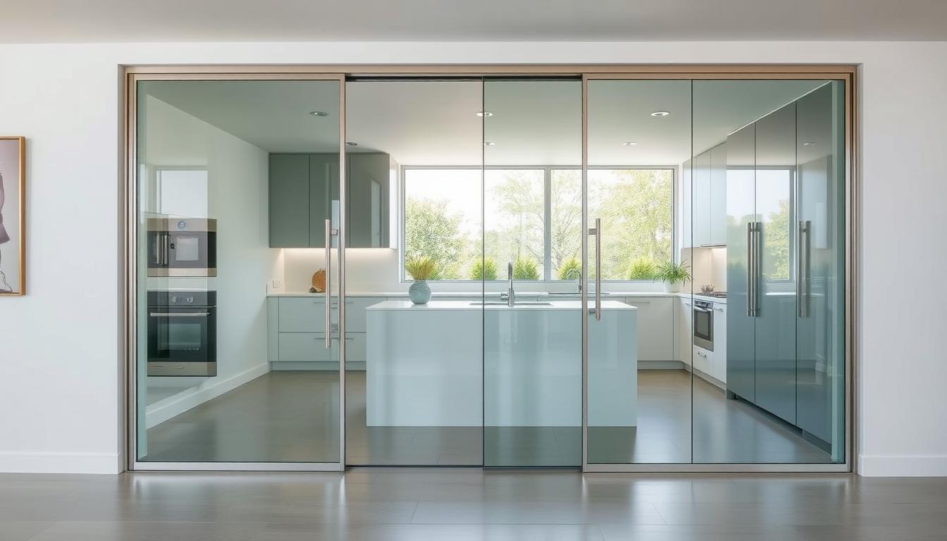 Schiebetüren aus Glas für Küche – Individuelle Designs von glastuerhop24.de schiebetüren aus glas für küche