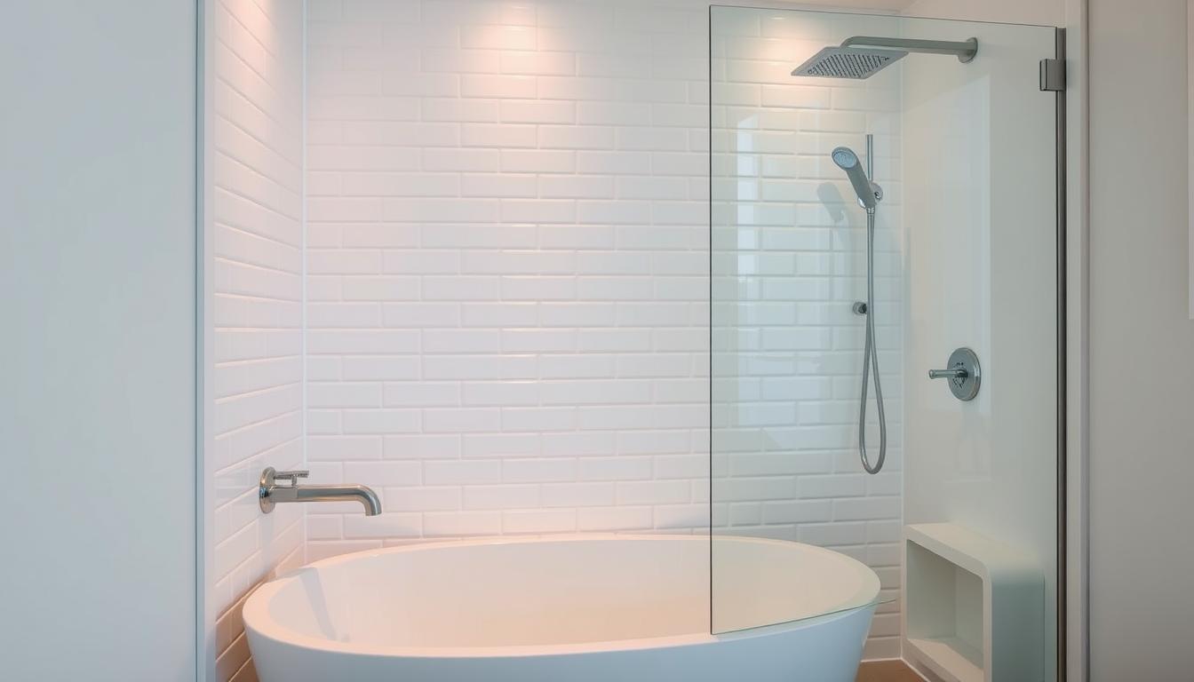 Individuelle Badewannen Duschwand Ecke - Beratung unter 05731 / 7421 999