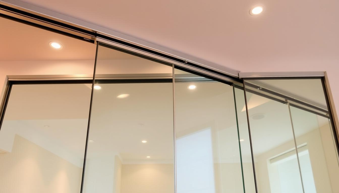 schiene glasschiebetür