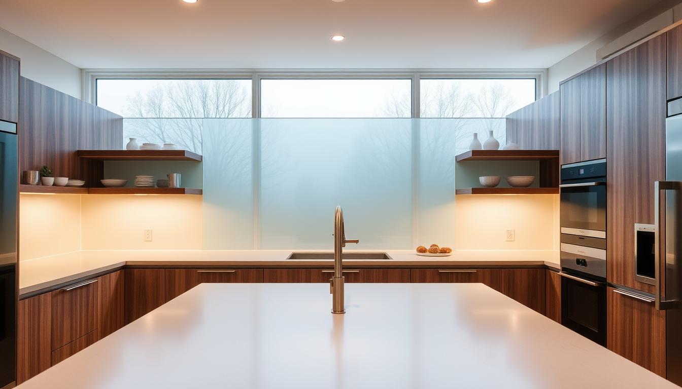 spritzschutz küche glas